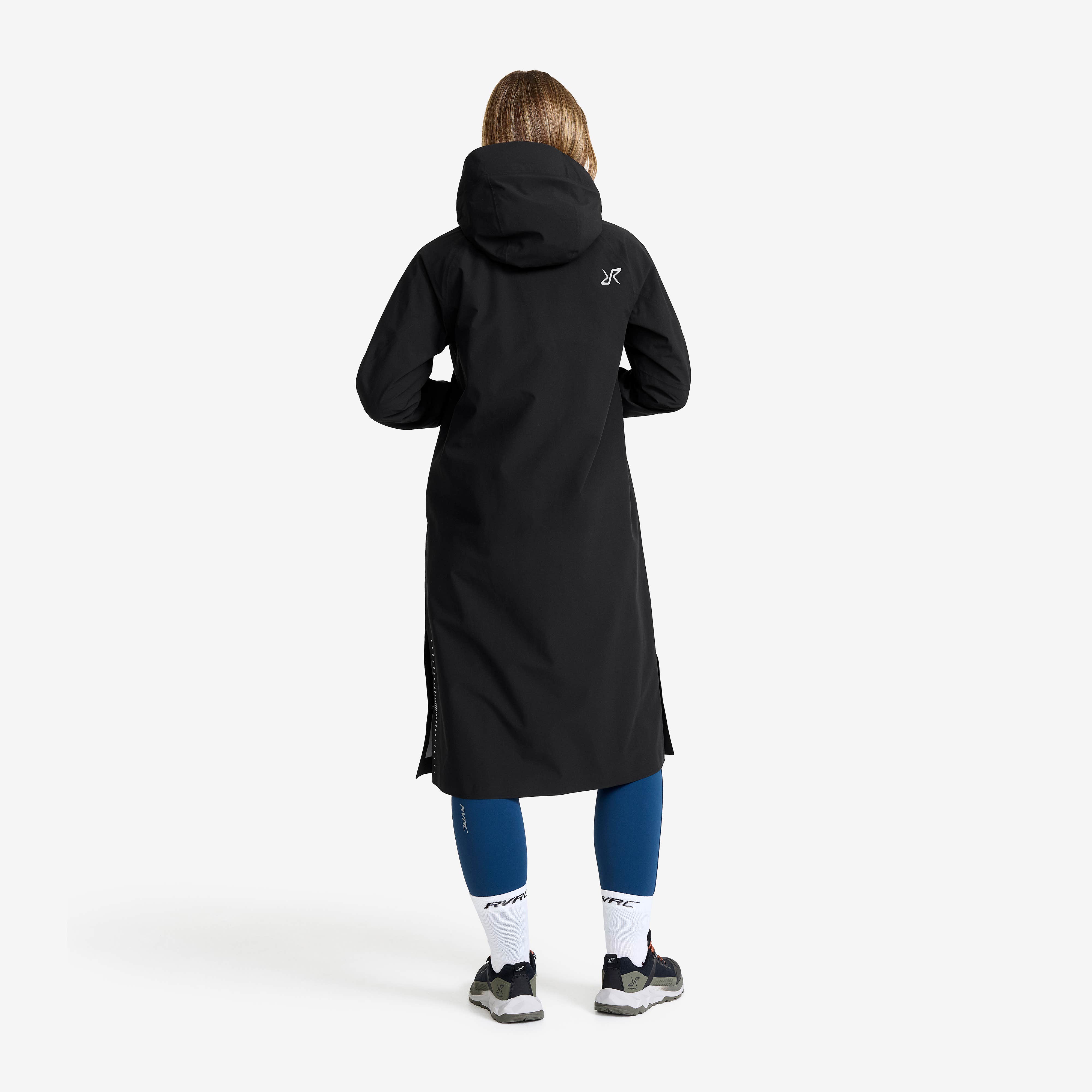 Cloud 3L Long Shell Parka Dame Black
