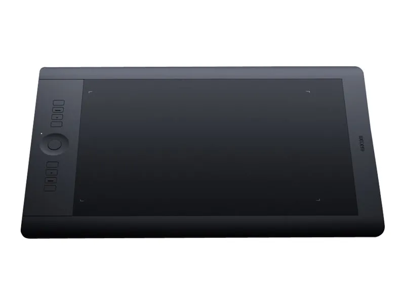 Wacom Intuos Pro Large - Digitizer - højre- og venstrehåndet - 43 cm x 28.7 cm x 0.8 cm - multi-touch - elektromagnetisk - 8 knapper - trådløs, kabling - USB, Bluetooth - sort