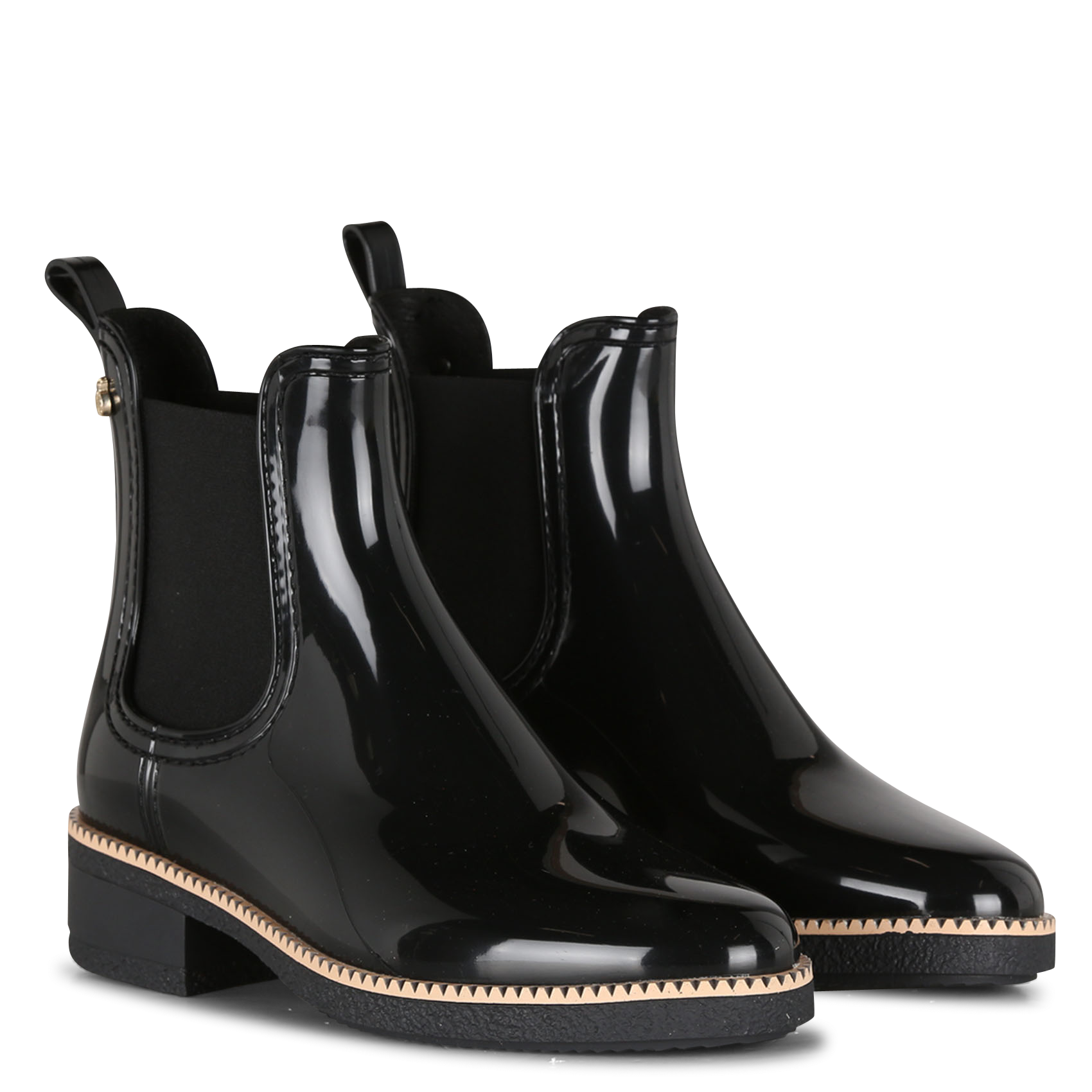 AVA - Boots en PU | Noir