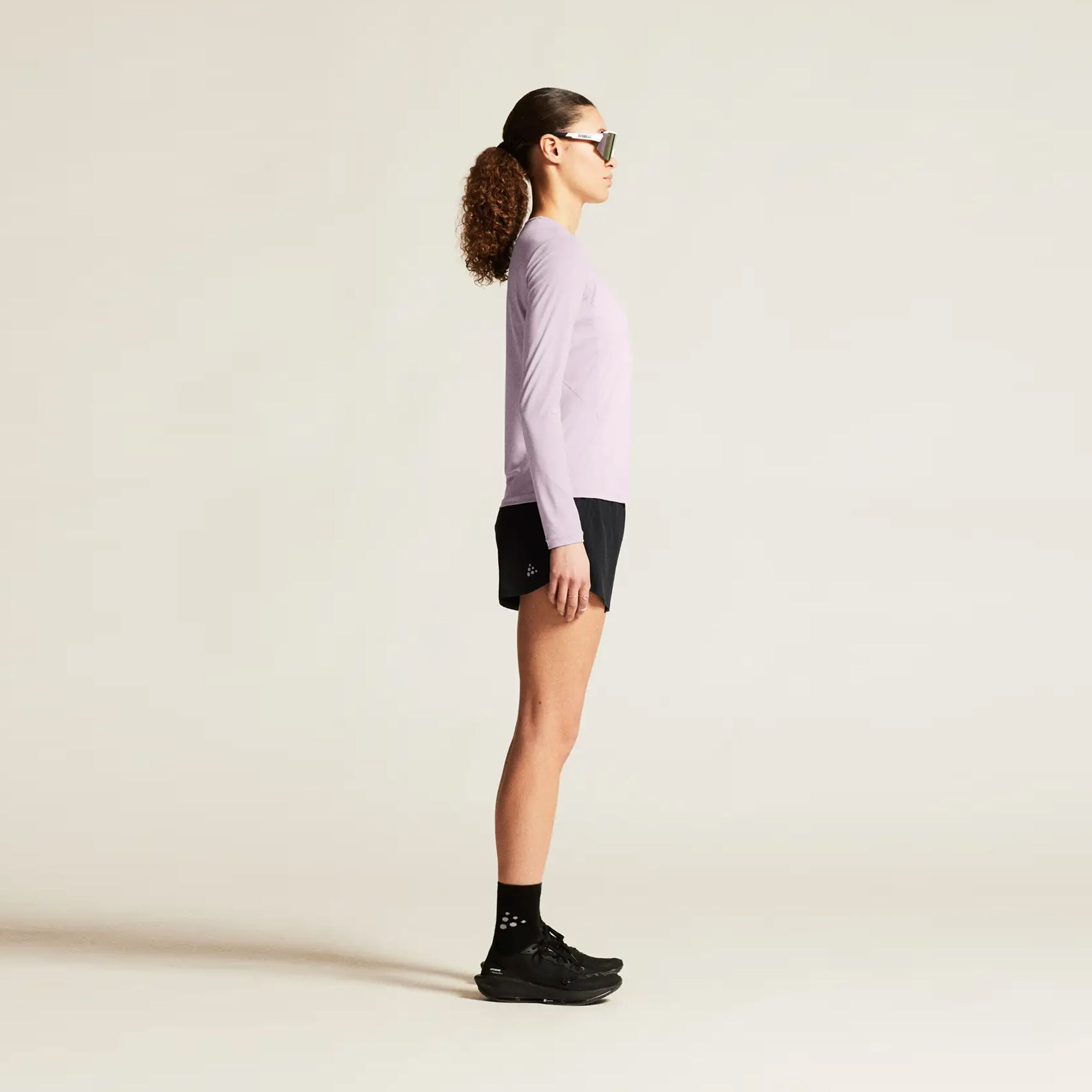 Craft ADV Essence Longsleeve 2 Maillot De Course Femmes - Violet