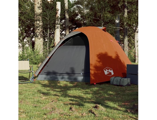 VIDAXL - Pack camping Tente de camping 4 personnes 267x272x145 cm taffetas 185t