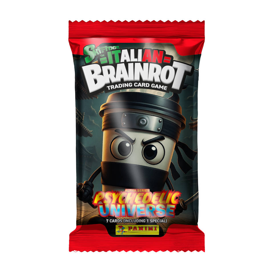 Panini Skifidol Italian Brainrot TCG Psychedelic Universe booster