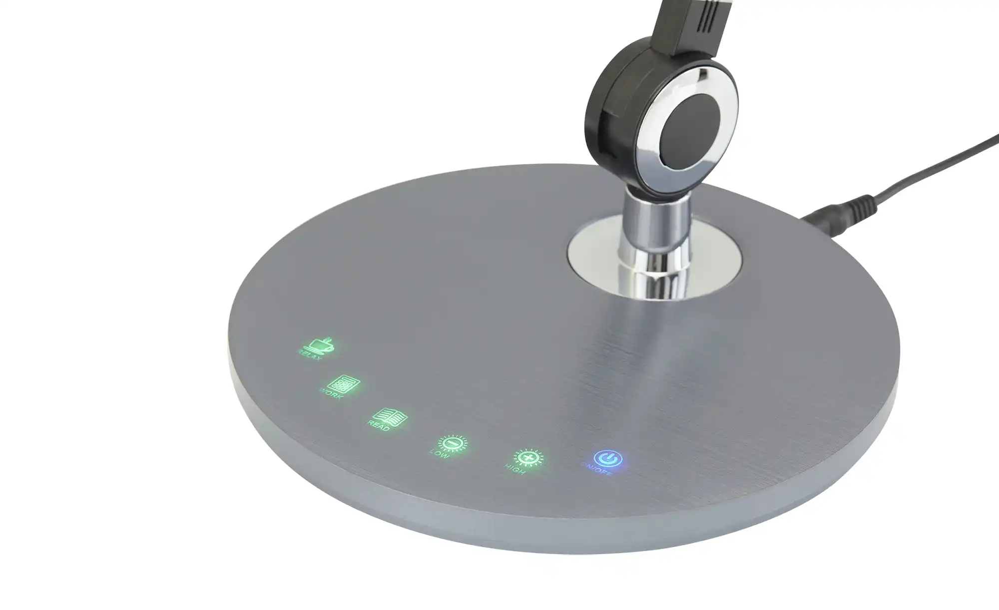 Meisterleuchten LED-Schreibtischleuchte, 1-flammig, schwarz