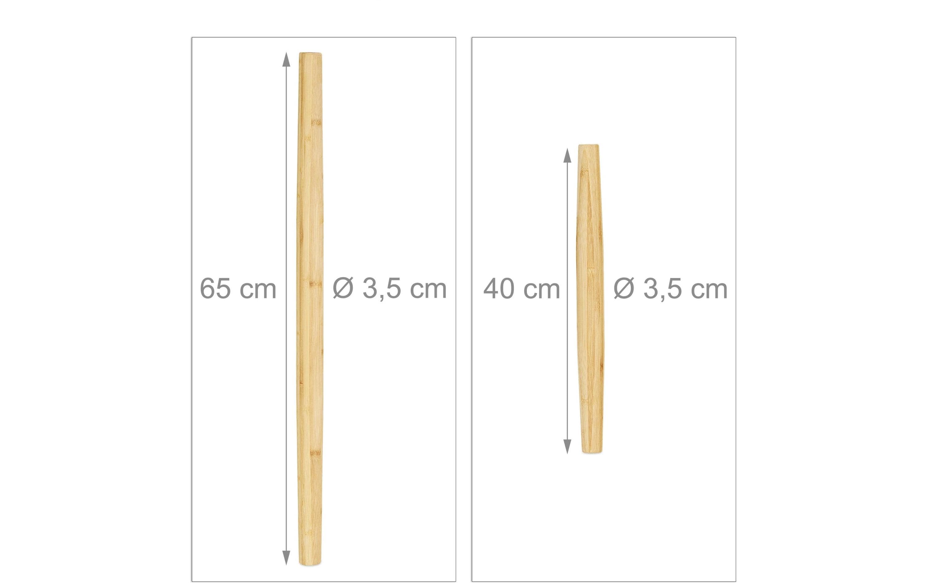 Ausrollstab BraunRollstäbe aus Bambus