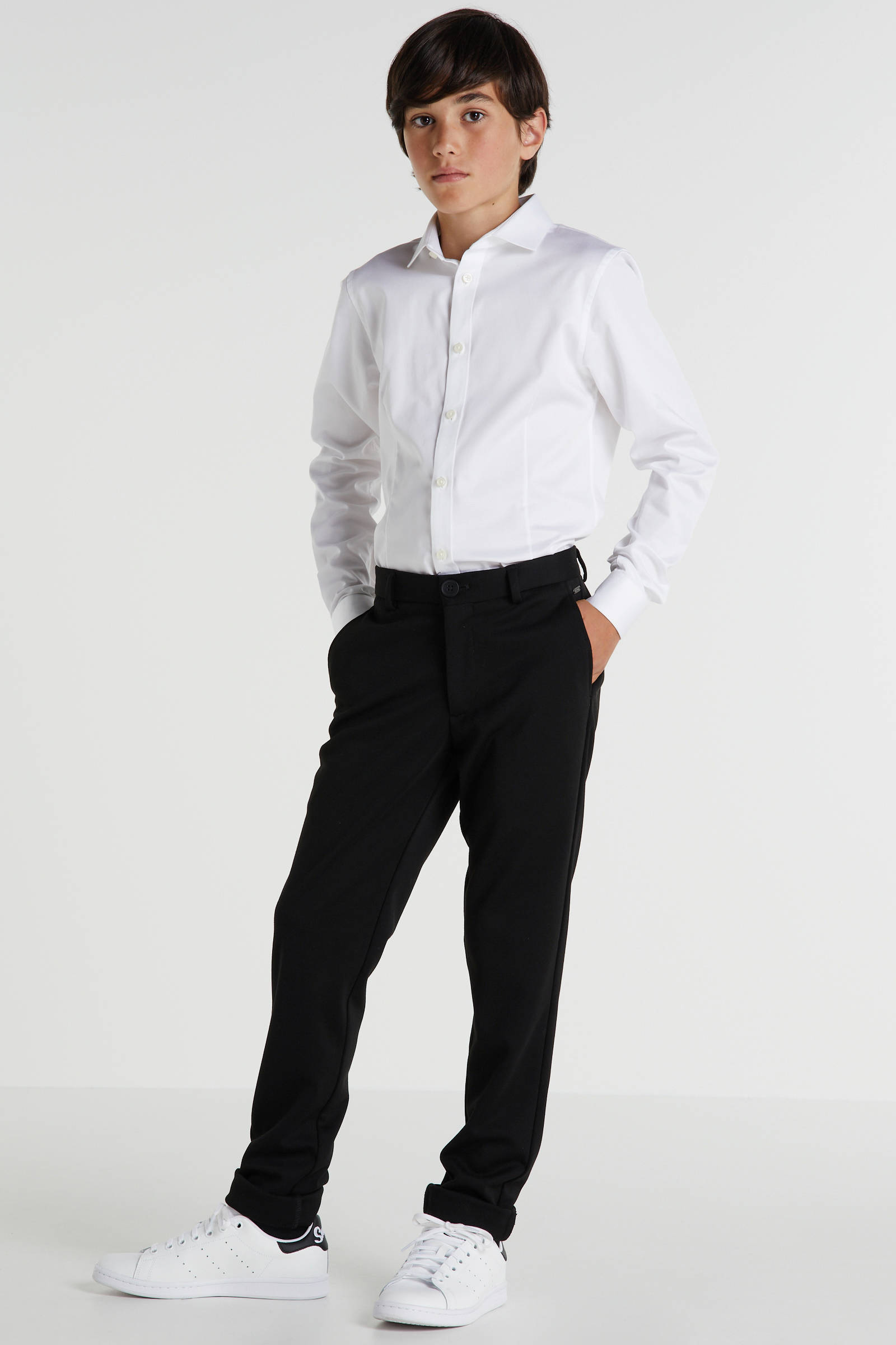 JACK & JONES overhemd JPRPARMA wit