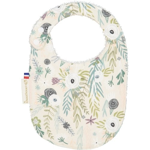 Bavoir pressions flower power