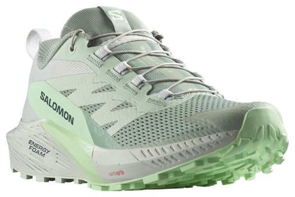 Chaussures de Trail Femme Salomon Sense Ride 5 Vert