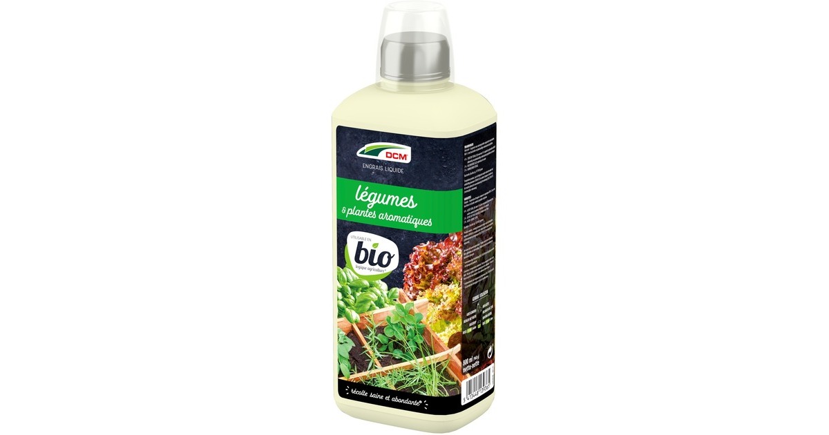DCMVloeibare Plantenvoeding Groenten & Kruiden 0,8 L meststof