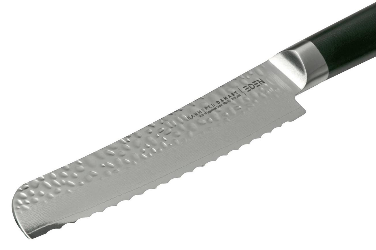 Eden Hammered Damast 2031-220 broodmes 20 cm
