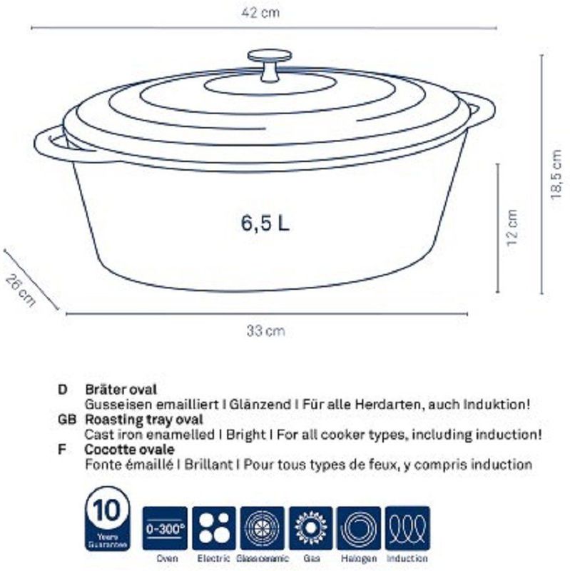 Braadpan Kela Calido Zwart 6