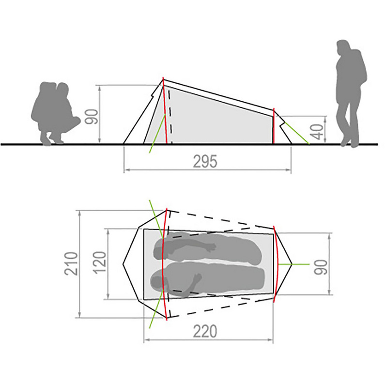 Vaude Arco 1-2P Zelt