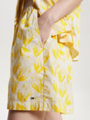 Shorts de pijama Tommy Hilfiger x Vacation com estampa floral