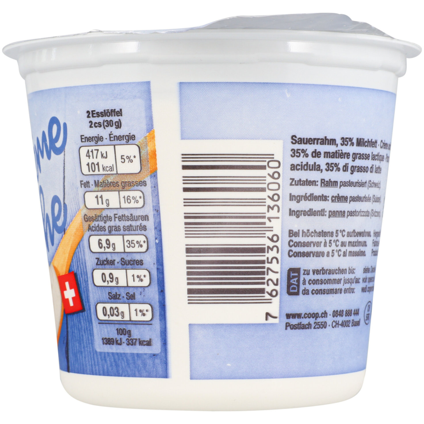 Prix Garantie Crème Fraîche