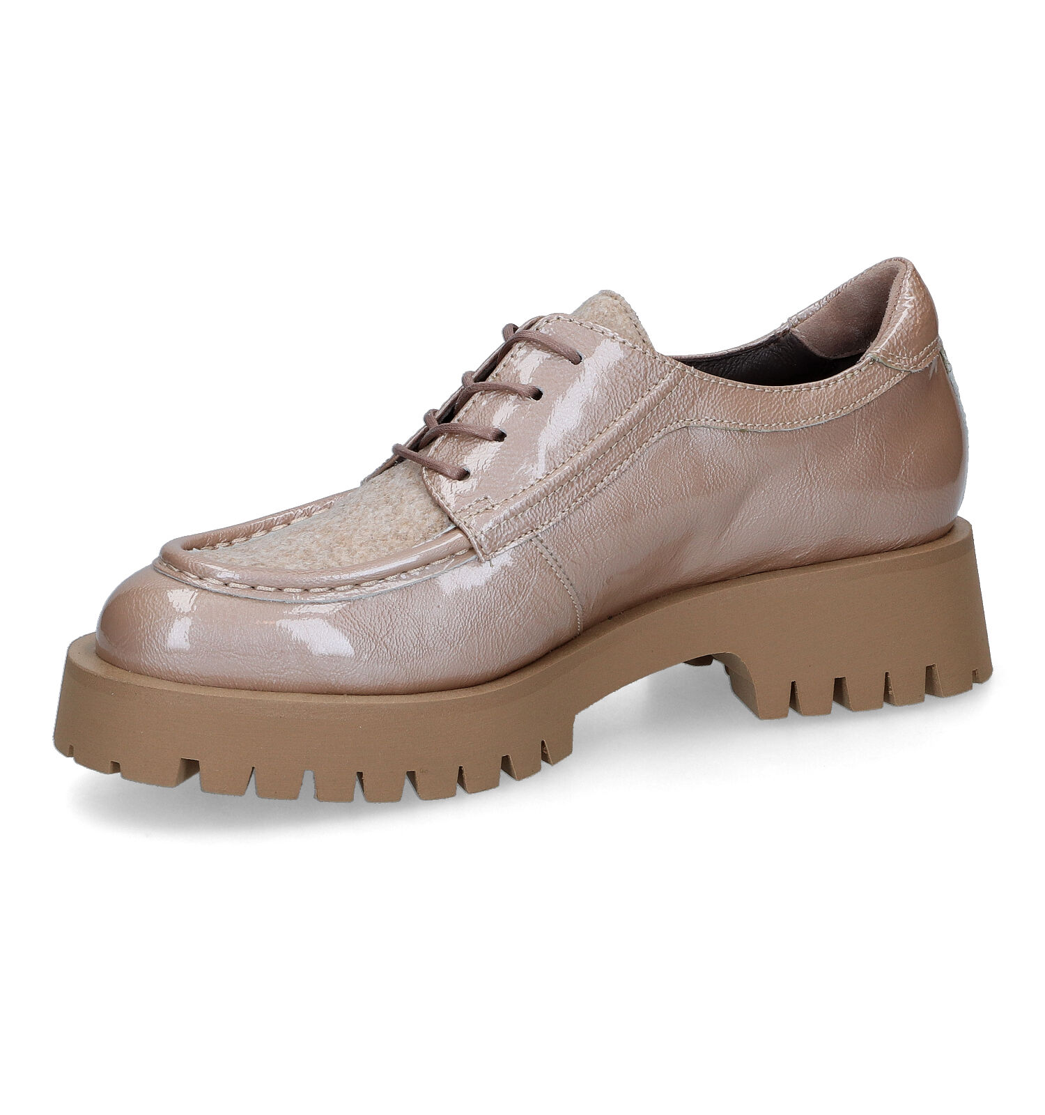 Veterschoenen rose gold