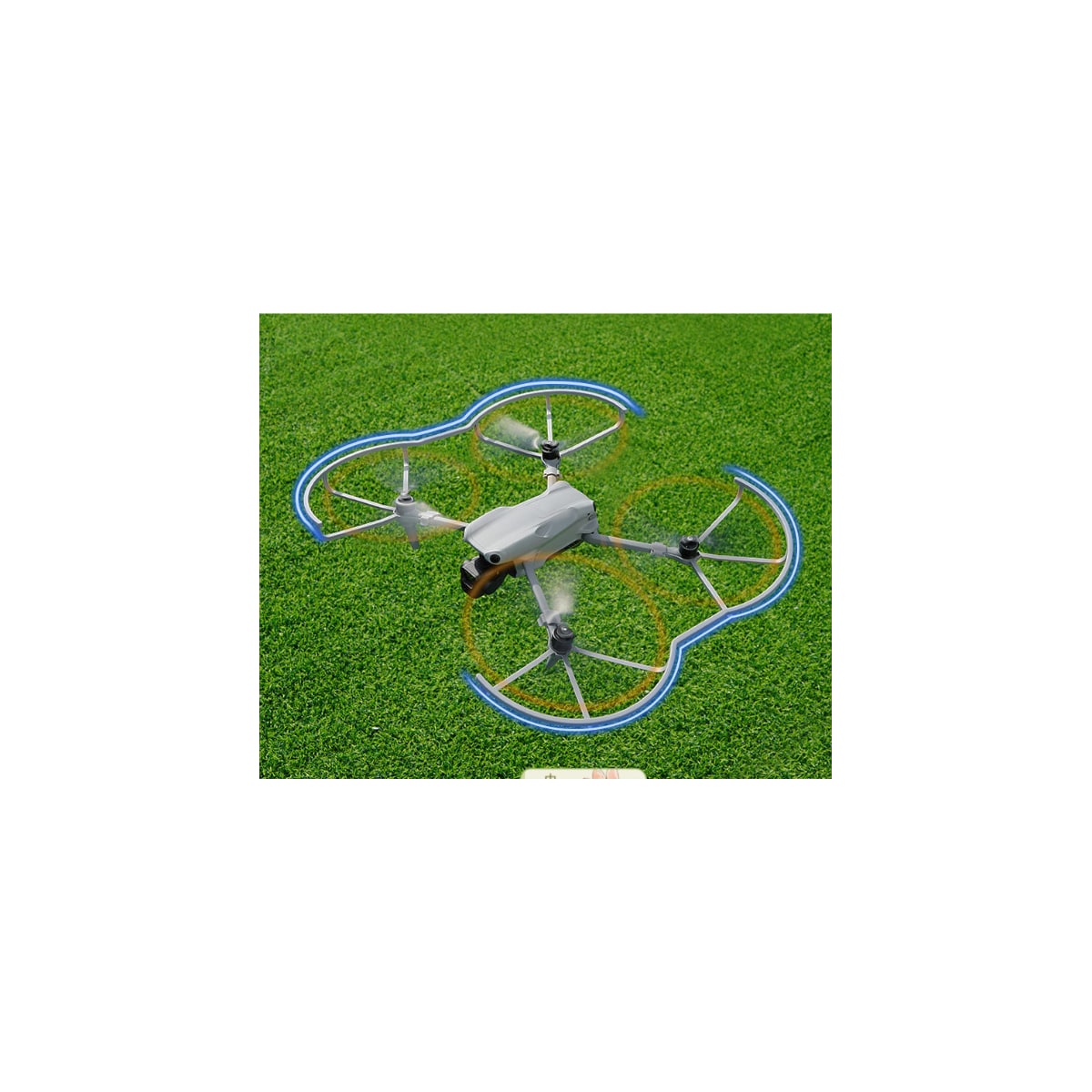 Propellbeskyttelse for DJI Air 3 Grå