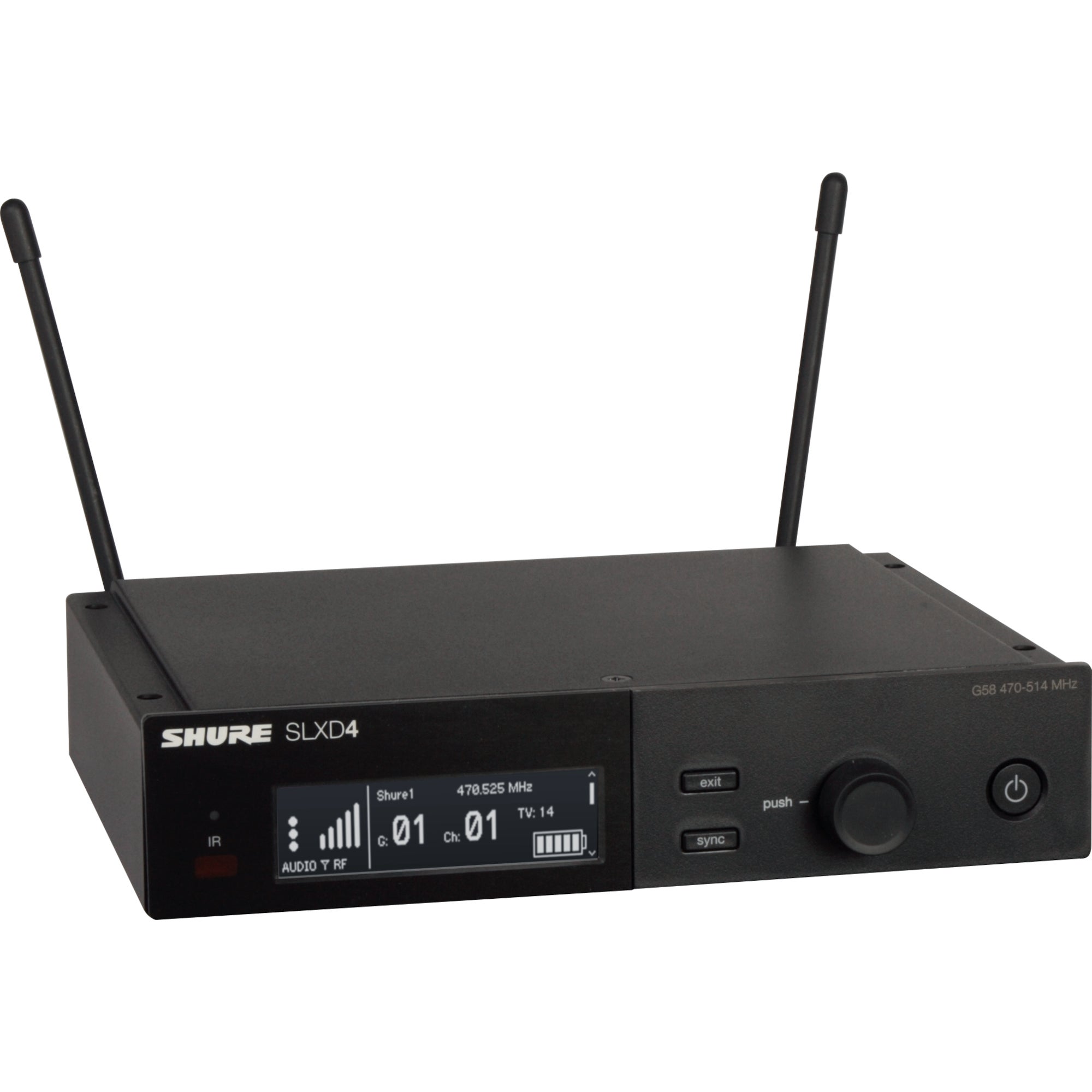 Shure SLXD124/85-G59 draadloze combinatieset (470 - 514 MHz)