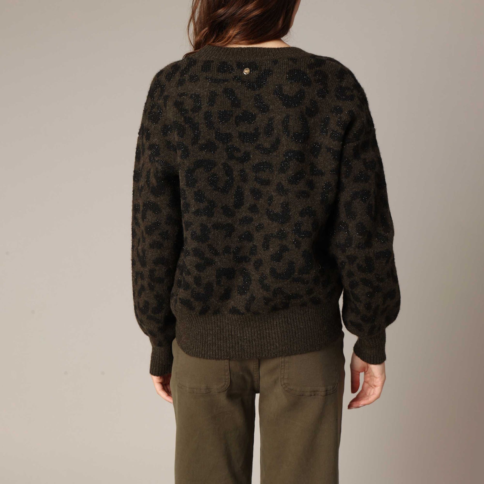 Pull Femme kaki
