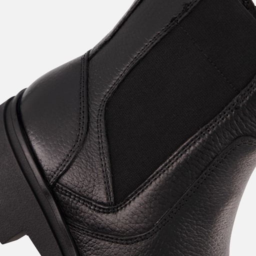 Tamaris Chelsea boots zwart Leer