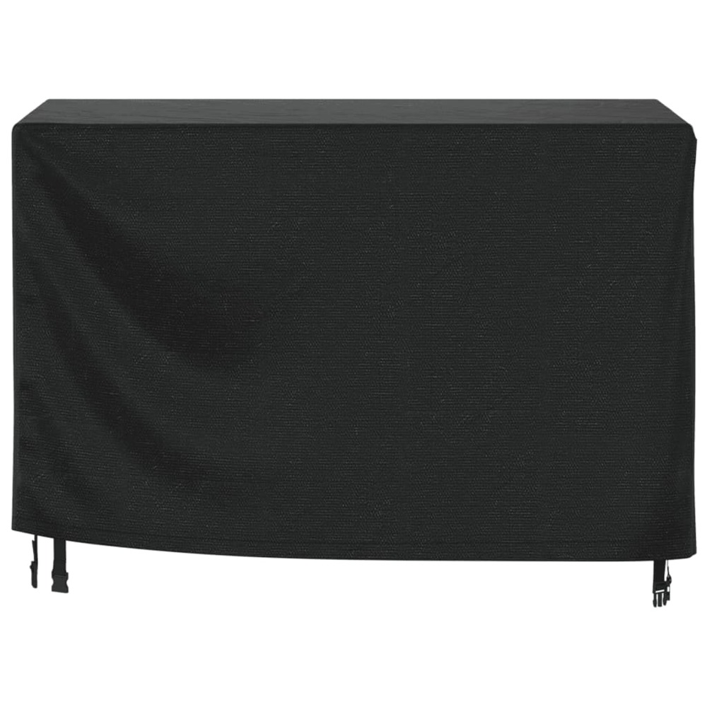 Housse de salon de jardin noir 140x70x90 cm imperméable 420d