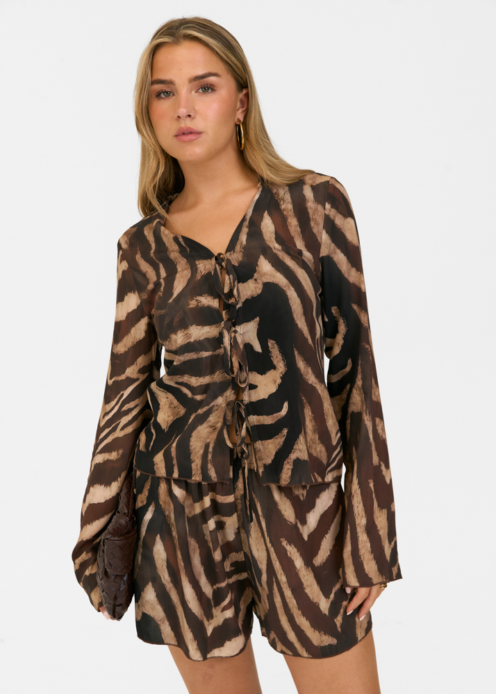 Alexis blouse zebra