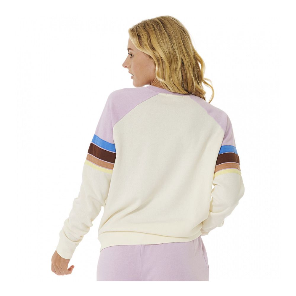 Rip Curl SURF REVIVAL RAGLAN CREW - Sweat Femme lilac