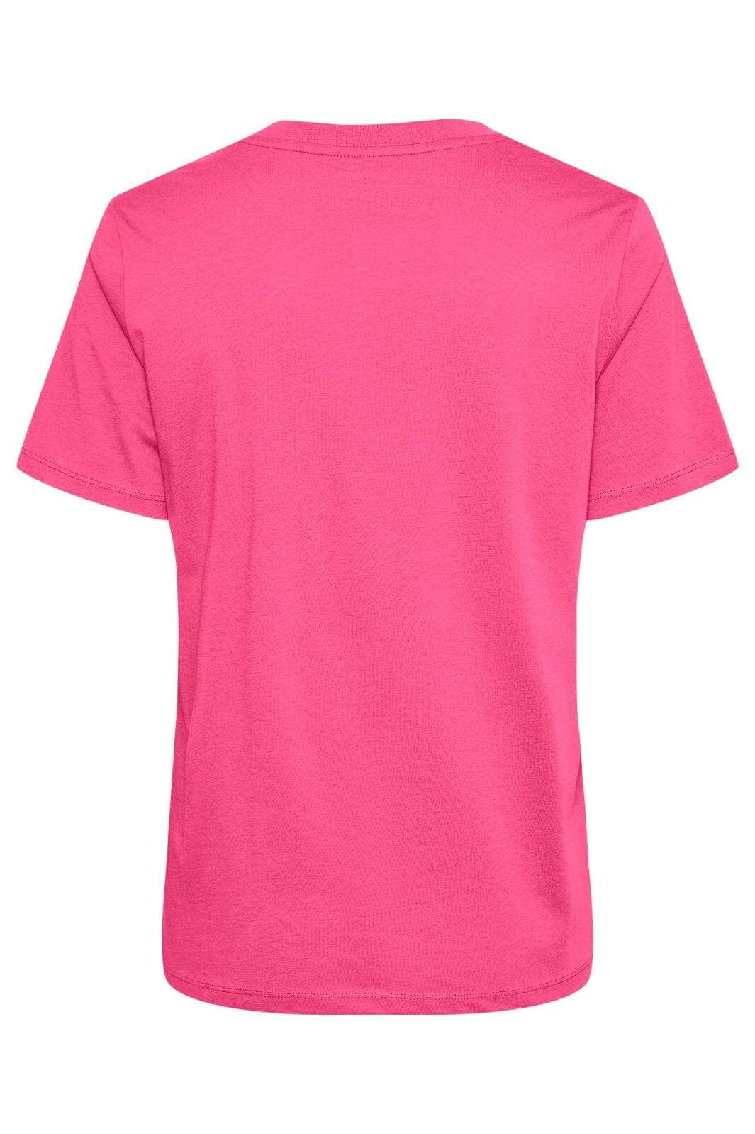 Pieces Pcria Ss Solid Tee 4280171 shocking pink