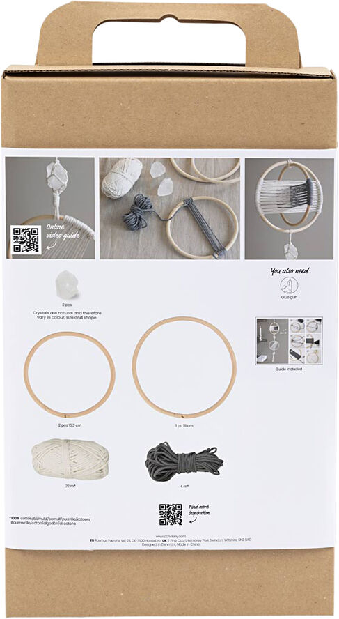 Creativ Company DIY Kit Macramé, Mobile