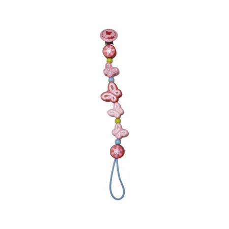 HABA 301113 Schnullerkette Schmetterlingszauber