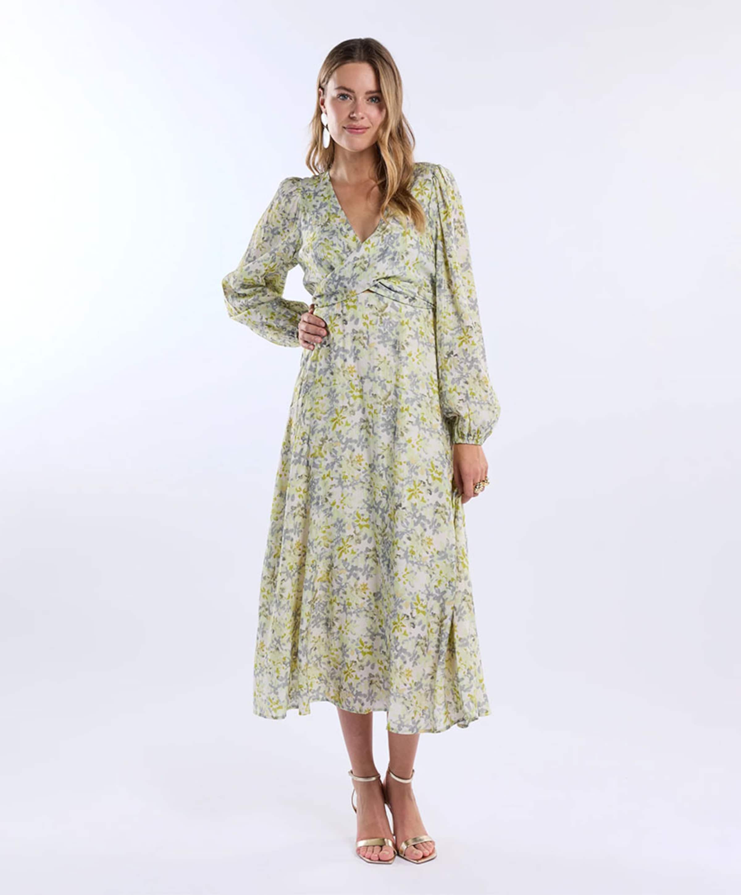 Freebird Dames jurk groen