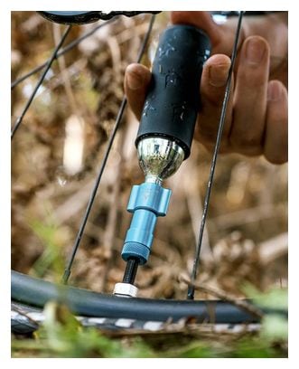 Gonfleur CO2 Peaty's Holeshot Road/Gravel Kit Noir   2 Cartouches de CO2 (16g)