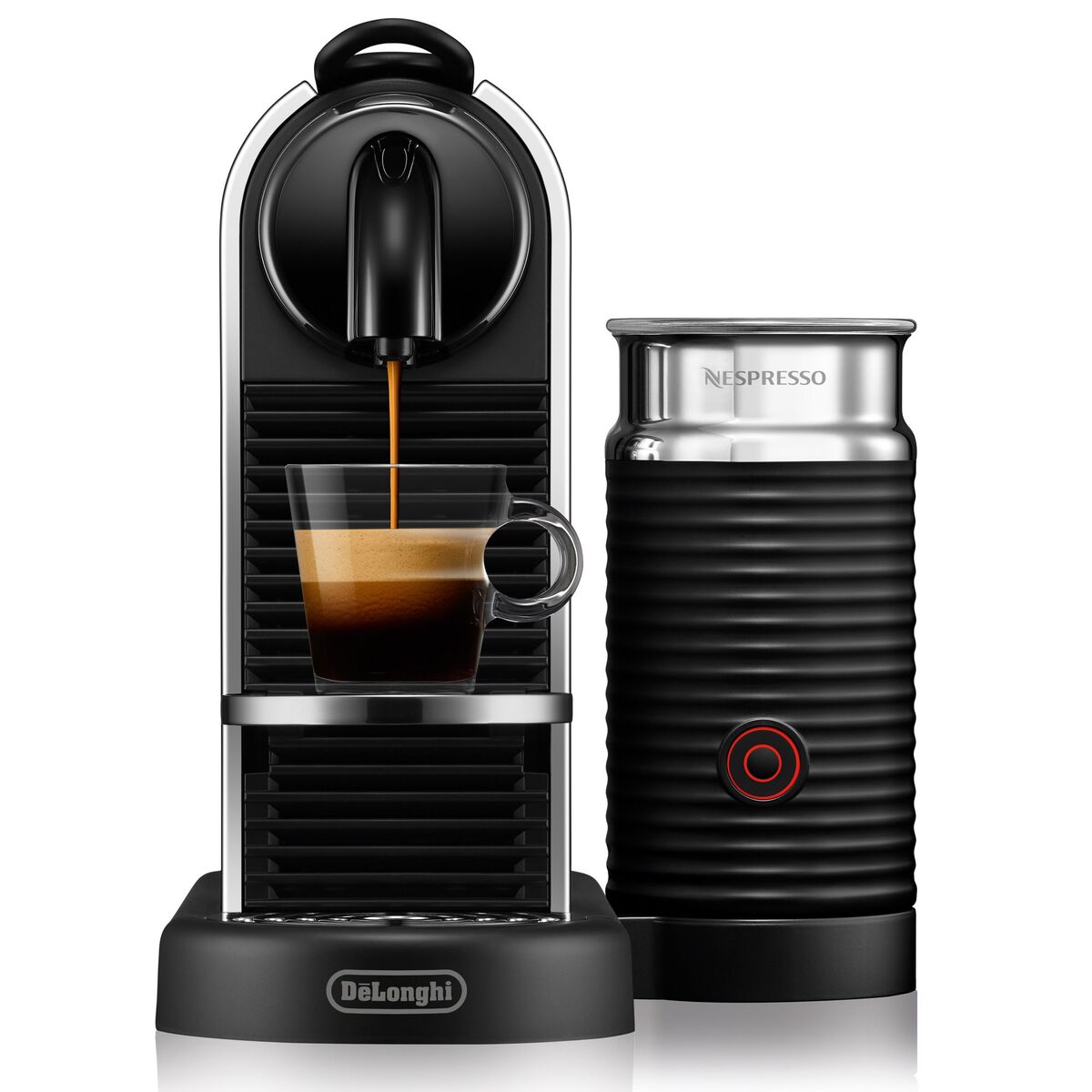 CitiZ Platinum & Milk kaffemaskin, metall