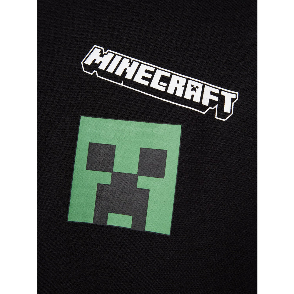Køb Name It Black Jacot Minecraft Regular Sweatshirt