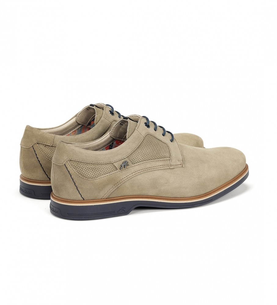 Sapatos de couro Tristan Taupe da Fluchos