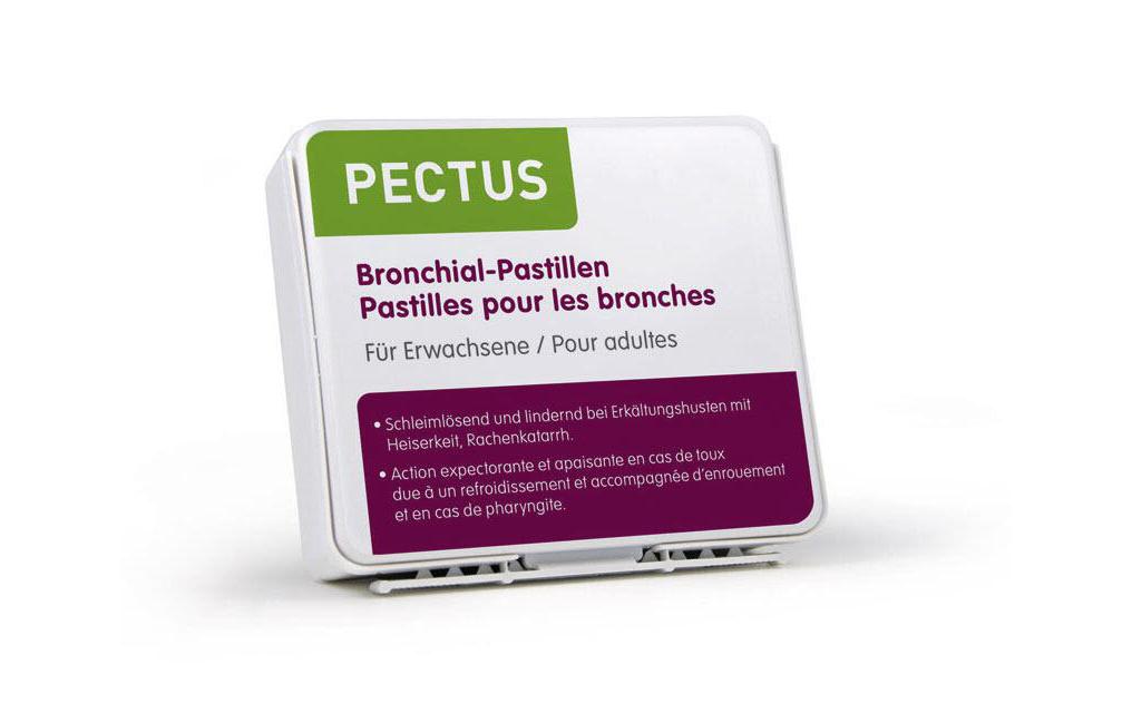 Bronchial-Pastillen 40 StückHustenpastillen bei Husten, Halsweh und Heiserkeit