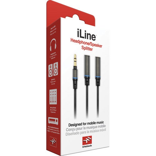 IK Multimedia IP-ILINE-HPSS-IN hoofdtelefoonsplitter