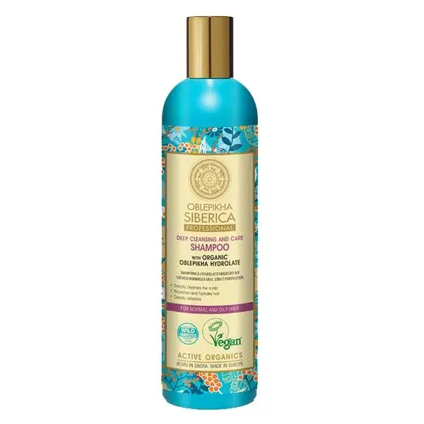 Natura Siberica - Shampoo de Espinheiro-marinho para Cabelos Normais a Oleosos 400ml