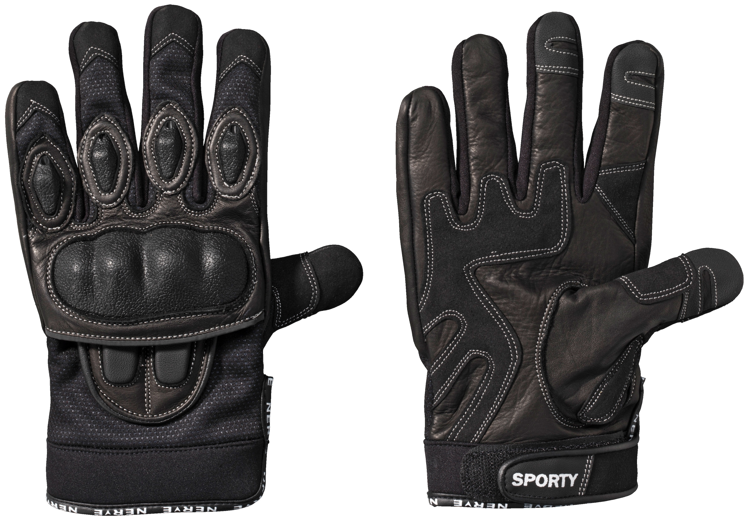 NERVE Motorradhandschuhe »Sporty«, mit Weitenverstellung