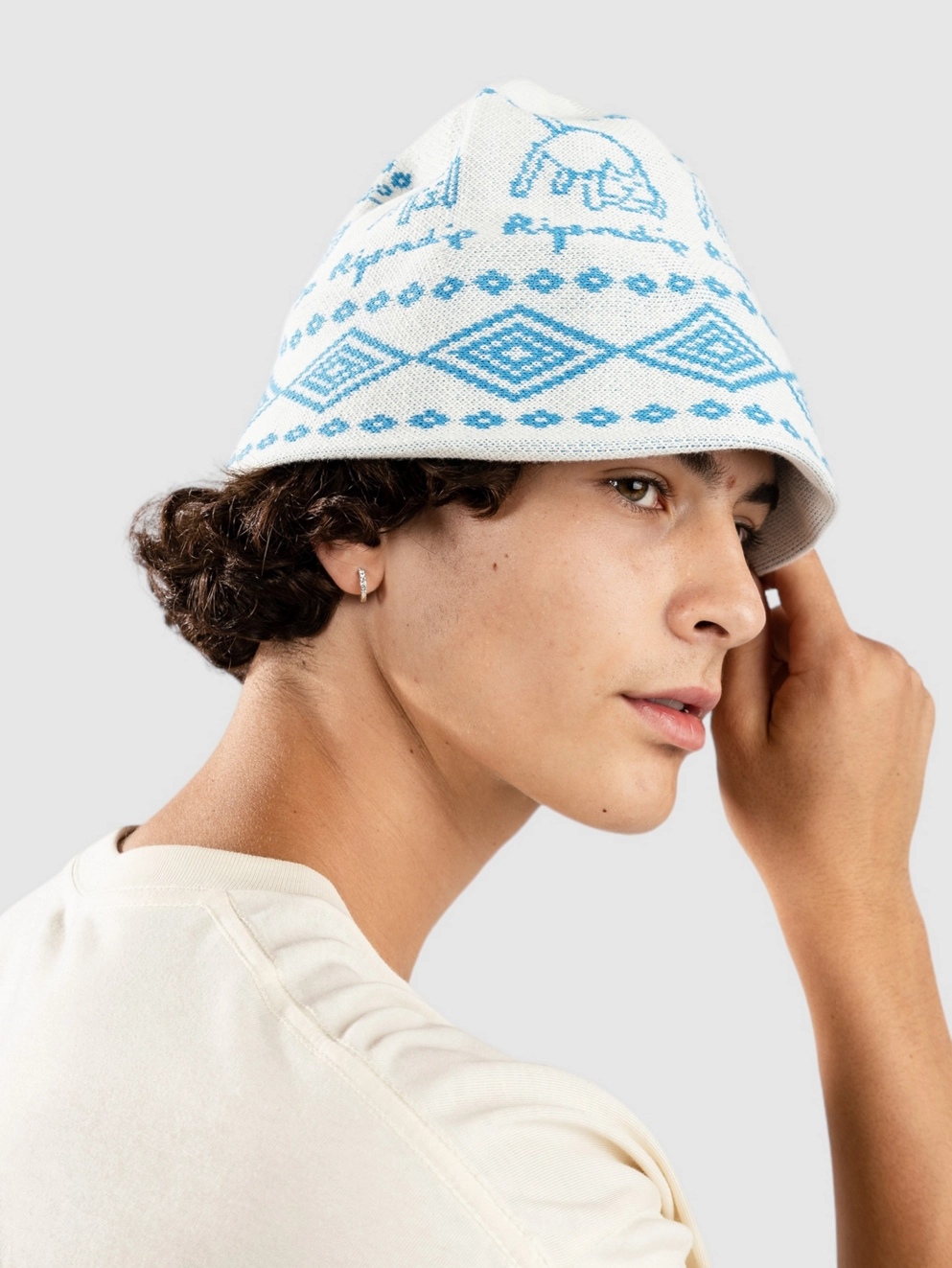 RIPNDIP Blonded Bucket Hat off white