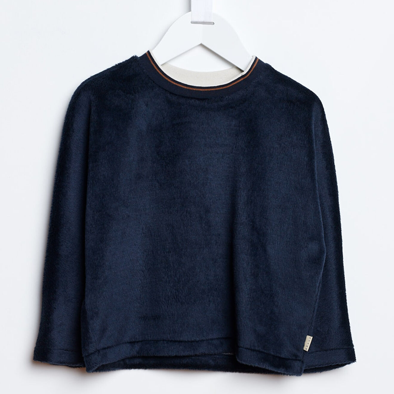 Bellerose Sweat Astin bleu marine