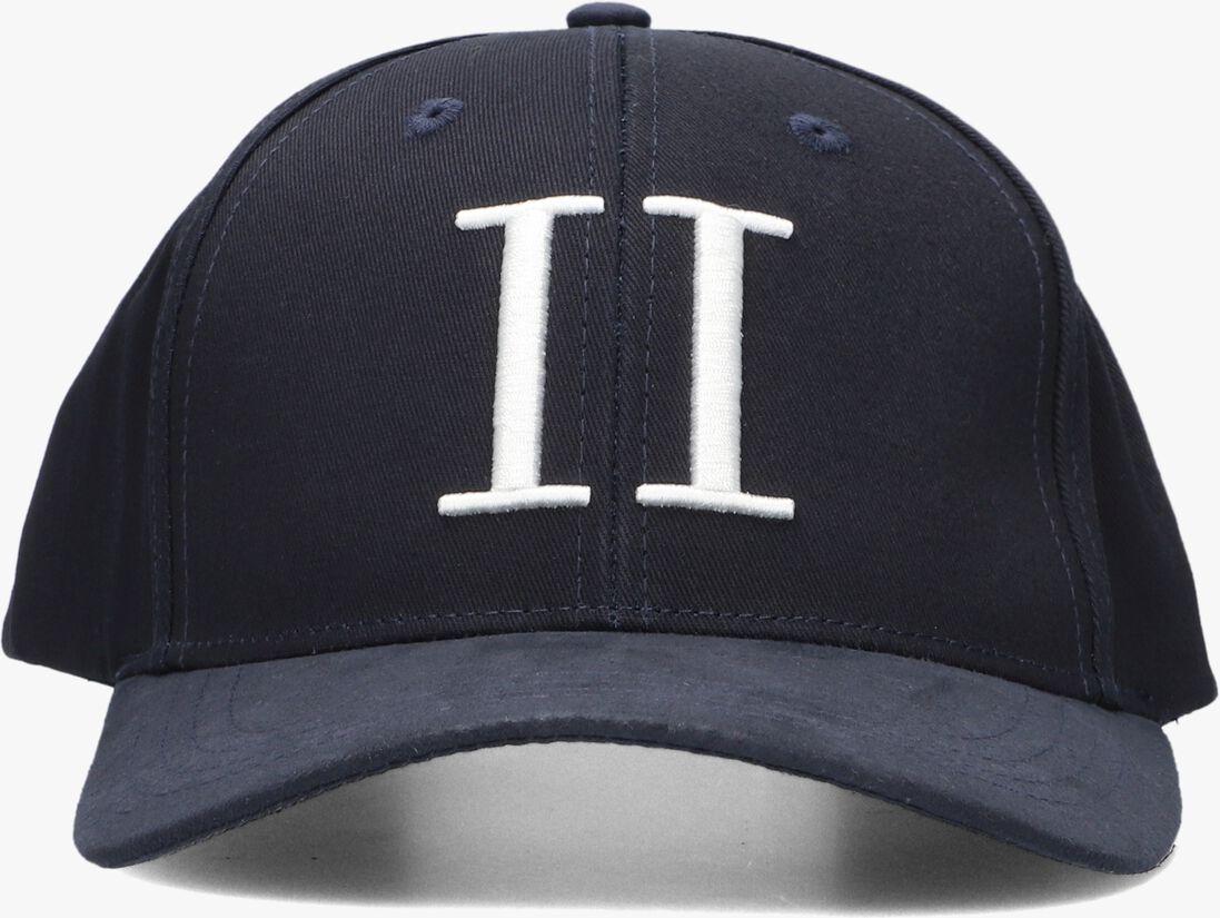 donkerblauwe les deux pet baseball cap suede ii