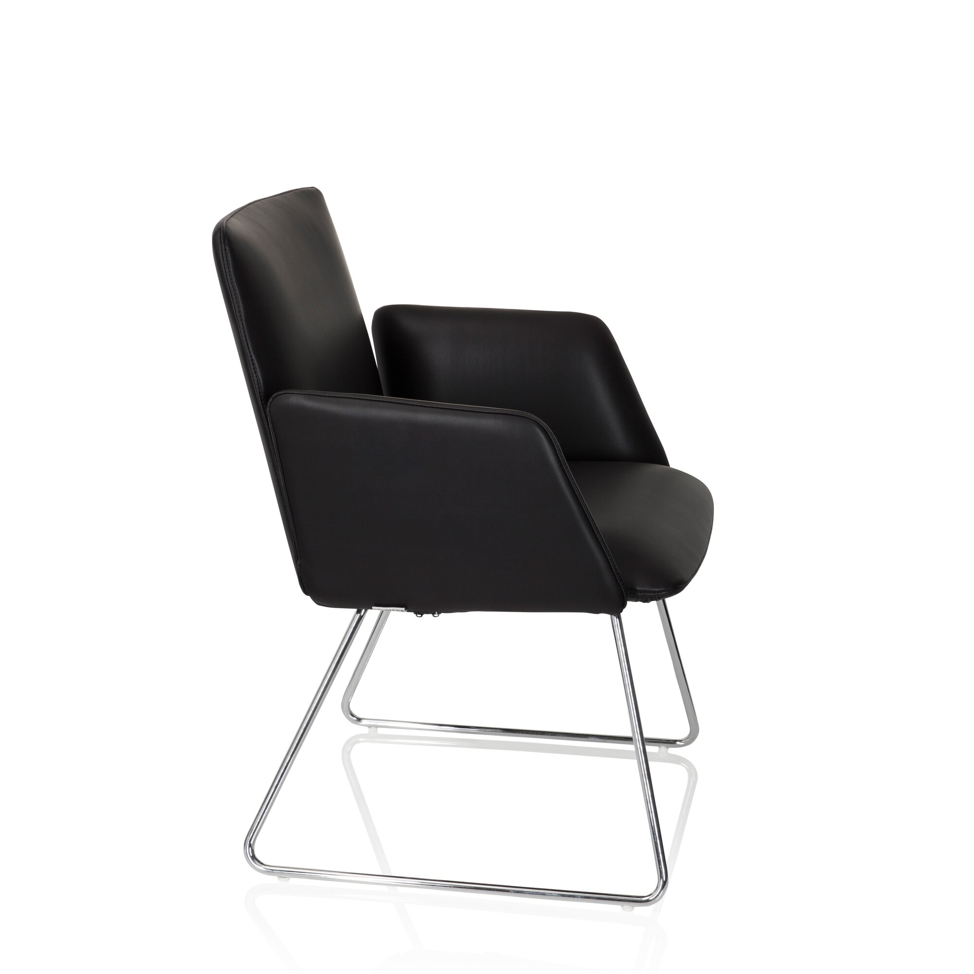 Polsterstuhl DESIGNIA V Kunstleder mit Armlehnen hjh OFFICE