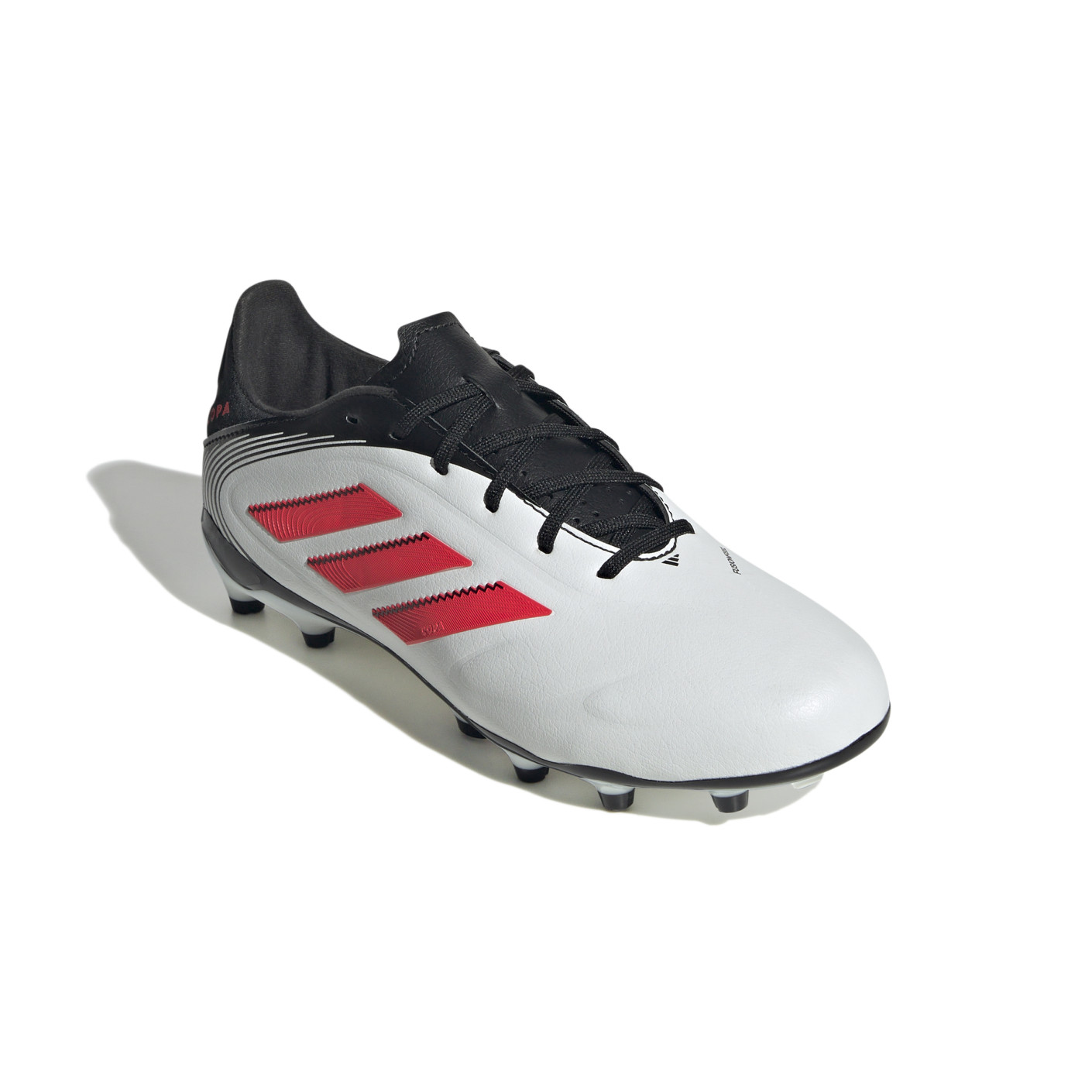 Adidas Copa Pure III League Gras / Kunstgras Voetbalschoenen (MG) Kids Wit Zwart Rood