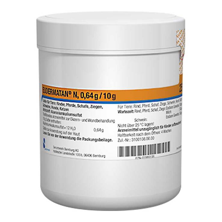 Eudermatan N 0,64 g / 10 g Salbe vet. (für Tiere), 250 g