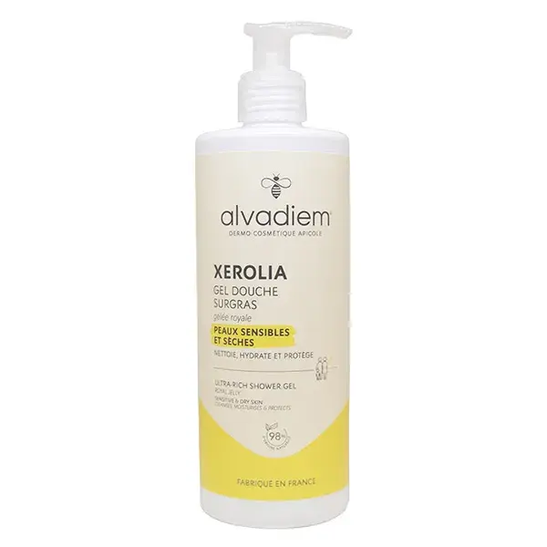 Gel de Banho Ultranutritivo Alvadiem Xerolia para o Corpo 400ml