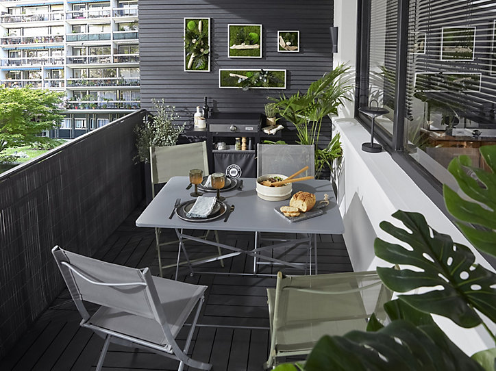 Clin pour bardage composite Greenwall Claire Voie anthracite - L.2,6 m