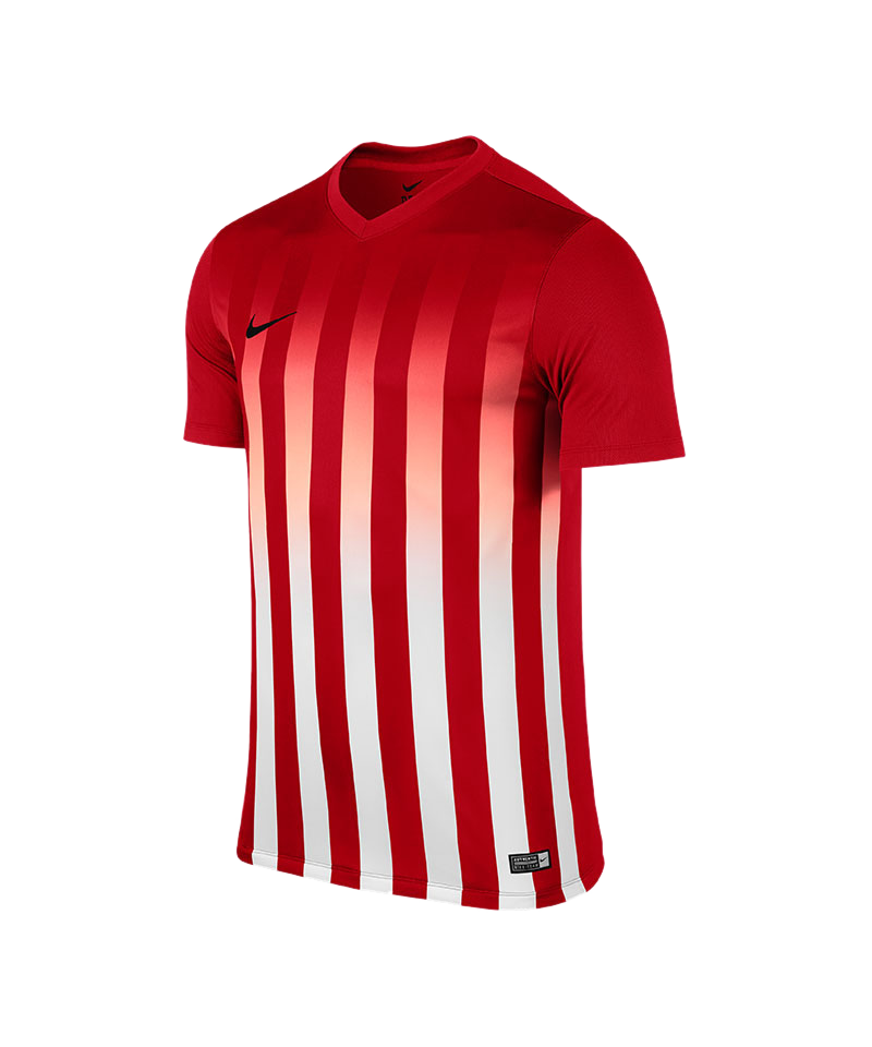 Nike Striped Division II Trikot kurzarm Rot F657