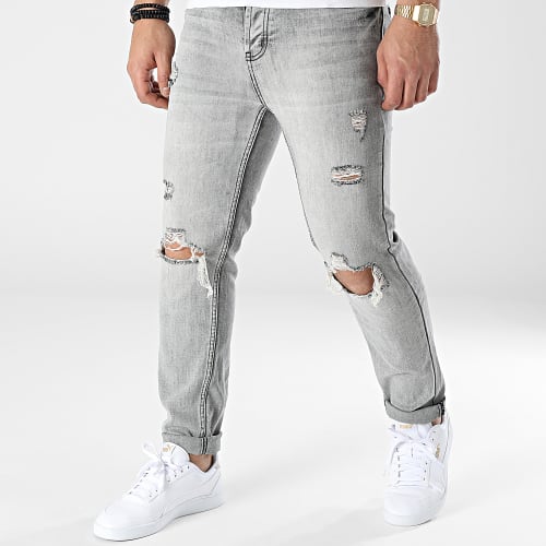 Jean Slim Gris