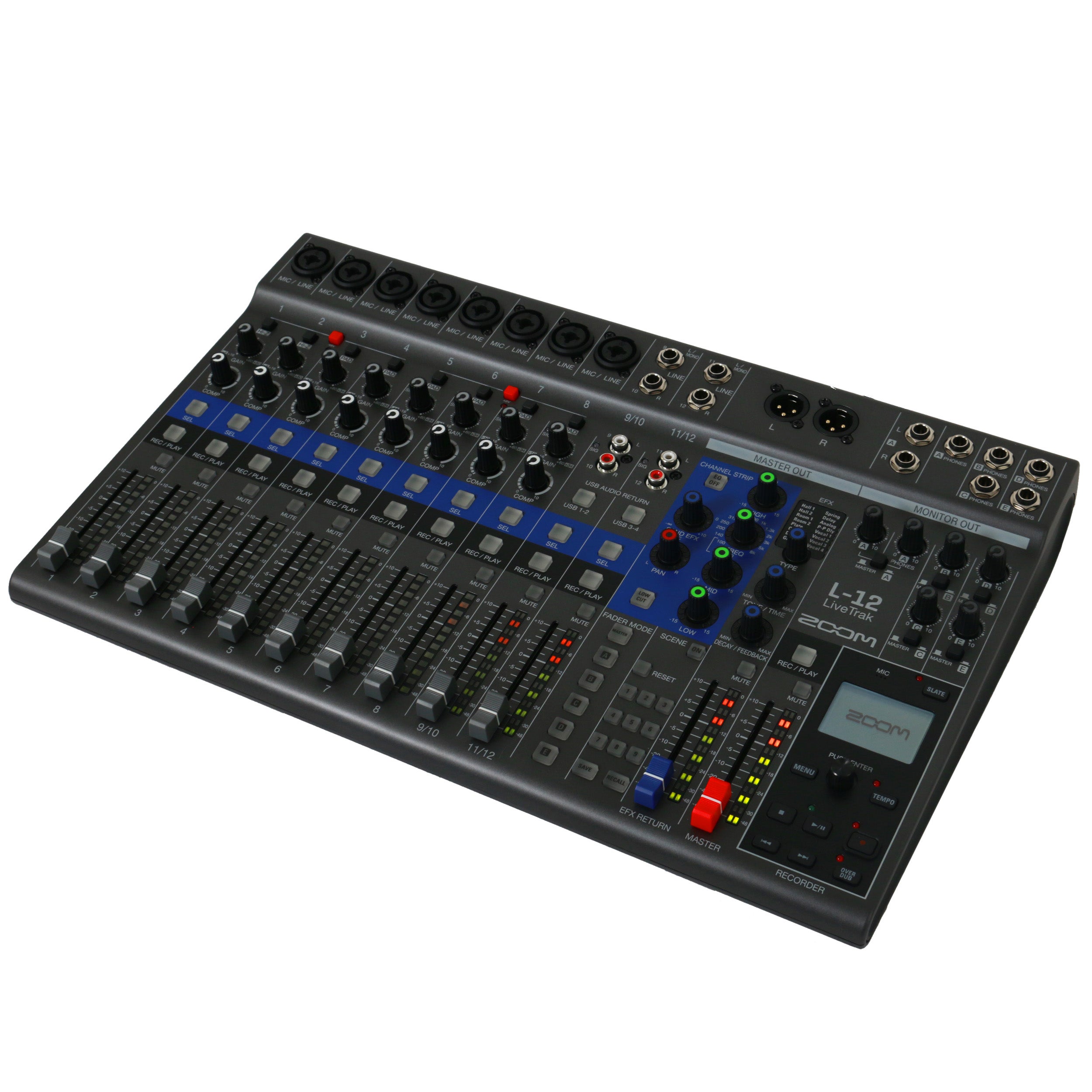 Zoom LiveTrak L-12 digitaal mengpaneel