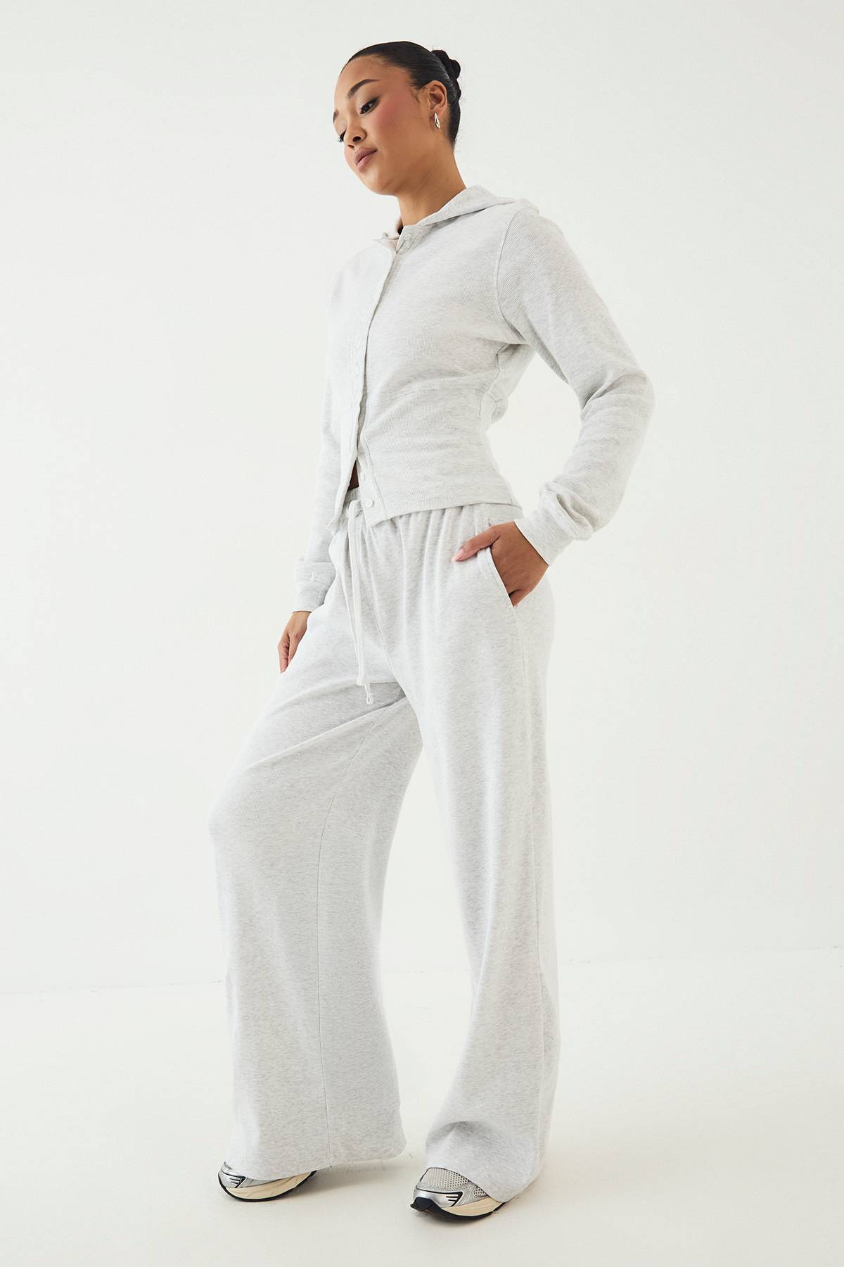 Jogging Jambe Droite Côtelé Épais Dsgn Studio