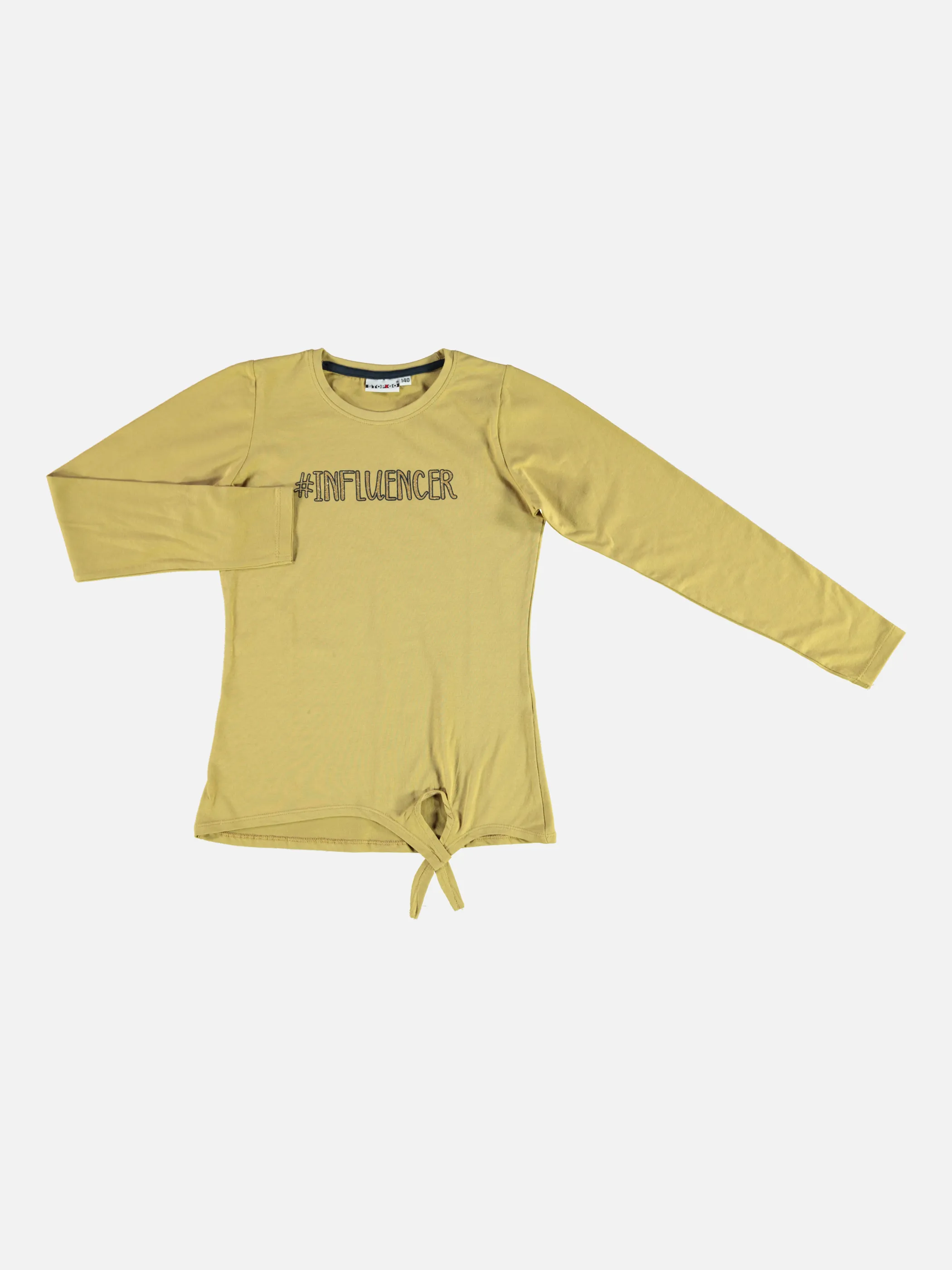 Mädchen Langarmshirt mit Glitzerschrift